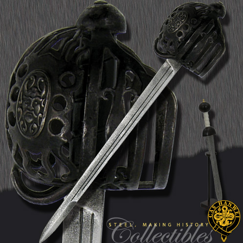 foto Basket Hilt Backsword Letter Opener